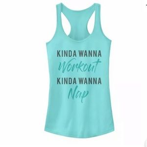 FifthSun Tank Cancun Work or Nap Racerback Size M